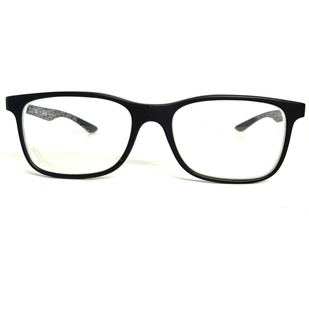 Ray-Ban RB 8903 5263 Matte Black Carbon Fiber Eyeglasses Frames 55-18-145